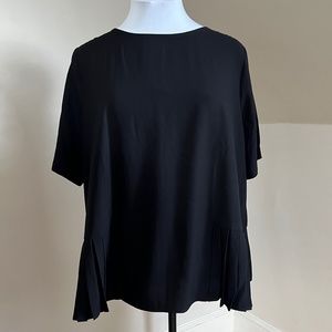 Eloquii Pleated Hem Top - 18